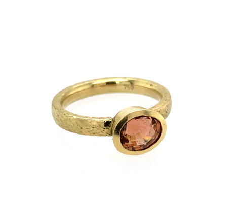 Ring Gold 750 Turmalin facettiert 1.67 ct - R177